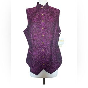 Dana Buchman Brocade Top